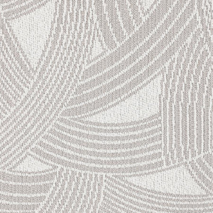 Jeanette - 2 Piece Fabric Upholstered Round Arm Sofa Set - Beige Stationary Sofa &amp; Loveseat modern furniture Contempo Furniture