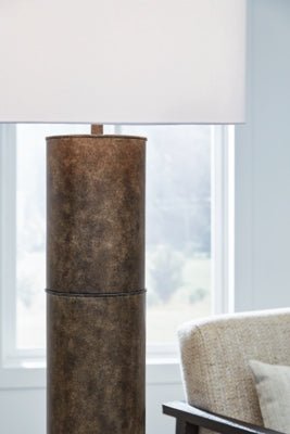Jebson Floor Lamp - Bronze Floor Lamp modern furniture Contempo Furniture