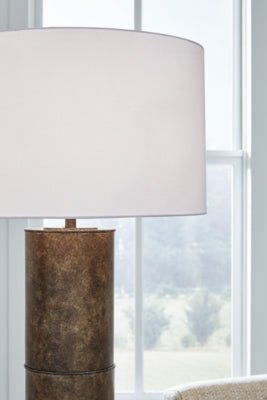Jebson Floor Lamp - Bronze Floor Lamp modern furniture Contempo Furniture