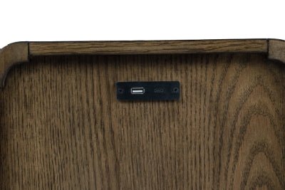 Jensworth Accent Table - Dark Brown Accent Table modern furniture Contempo Furniture