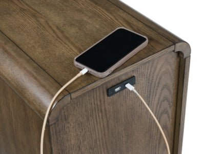 Jensworth Accent Table - Dark Brown Accent Table modern furniture Contempo Furniture