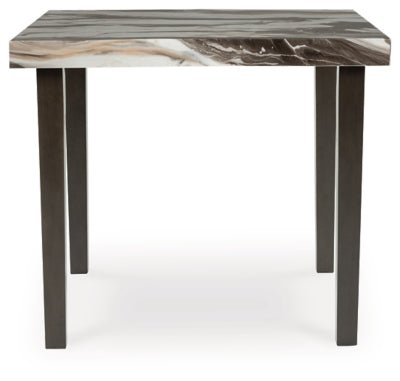 Jeshina Counter Height Dining Table - Dark Brown Counter Table modern furniture Contempo Furniture
