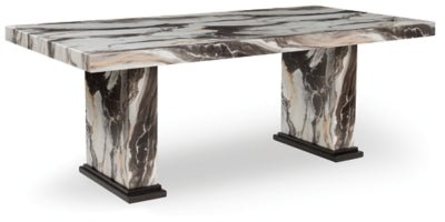 Jeshina Dining Table - Dark Brown | Ashley Furniture