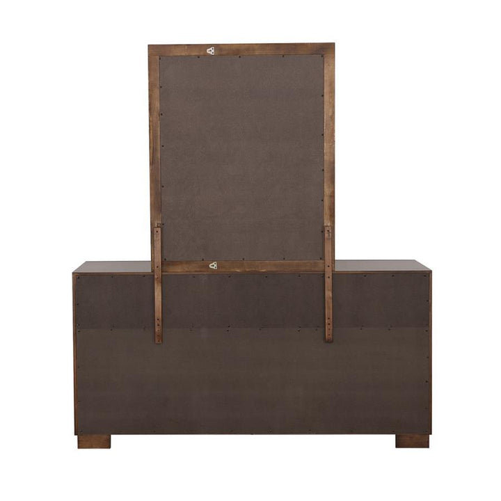 Jessica - Dresser Mirror - Cappuccino Mirror modern furniture Contempo Furniture