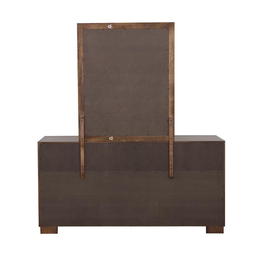 Jessica - Dresser Mirror - Cappuccino Mirror modern furniture Contempo Furniture