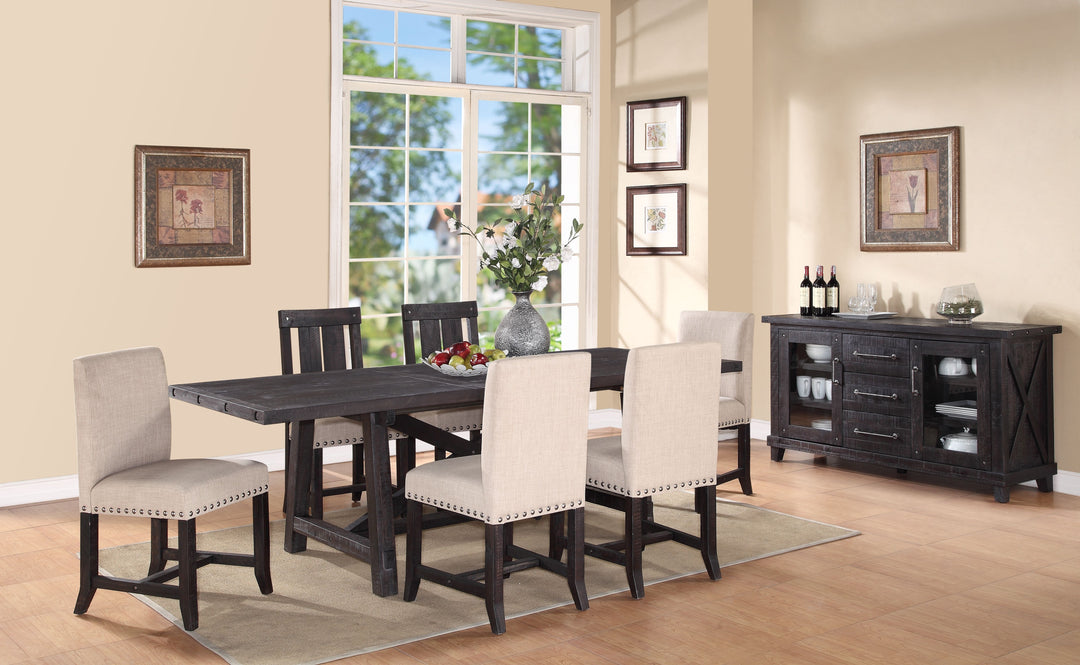 Modus Furniture 7Yc961 Yosemite Solid Wood Rectangular Extension Table