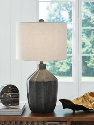 Jilton Table Lamp - Black Table Lamp modern furniture Contempo Furniture