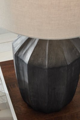 Jilton Table Lamp - Black Table Lamp modern furniture Contempo Furniture