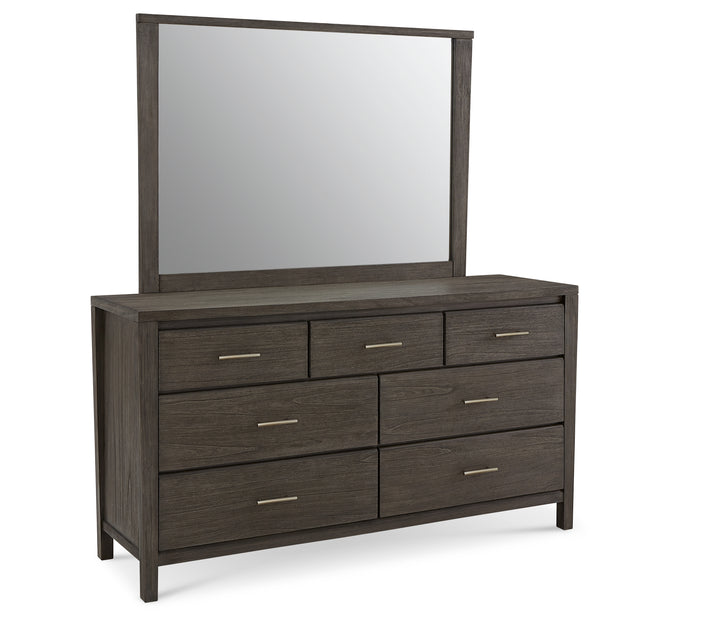Modus Furniture Nvgx82A Nevis Seven Drawer Dresser In Sharkskin 2024