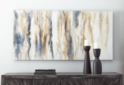 Joely Wall Art - Blue Wall Decor modern furniture Contempo Furniture