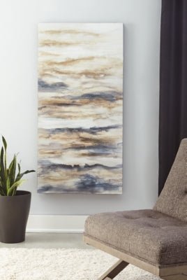 Joely Wall Art - Blue Wall Decor modern furniture Contempo Furniture