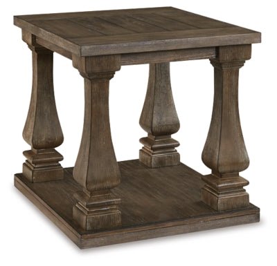 Johnelle End Table - Gray End Table modern furniture Contempo Furniture