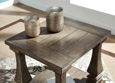Johnelle End Table - Gray End Table modern furniture Contempo Furniture