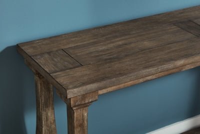 Johnelle Sofa Table - Gray Sofa Table modern furniture Contempo Furniture