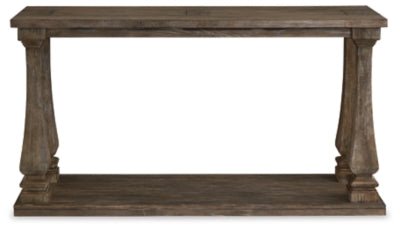 Johnelle Sofa Table - Gray Sofa Table modern furniture Contempo Furniture