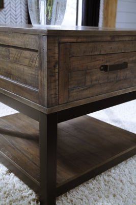 Johurst End Table - Dark Gray End Table modern furniture Contempo Furniture