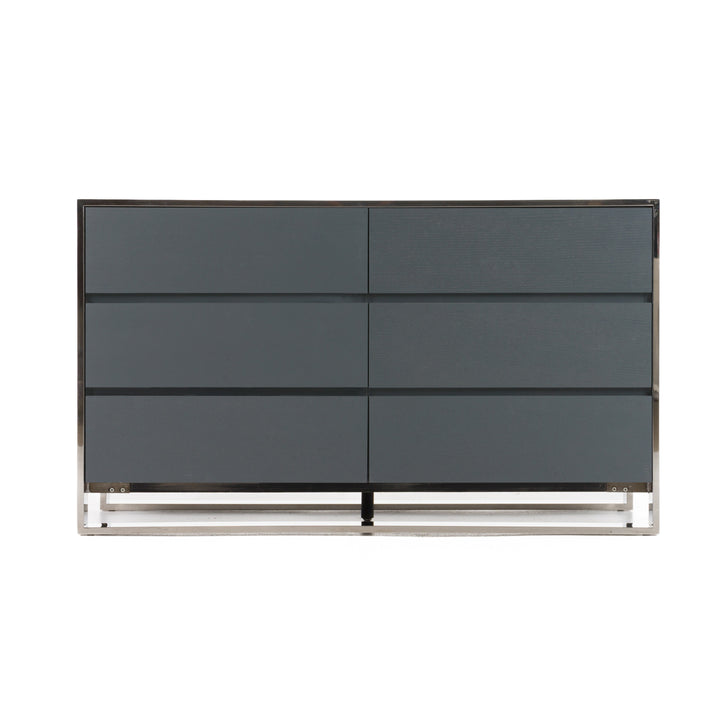 Jolene  Modern Grey Dresser