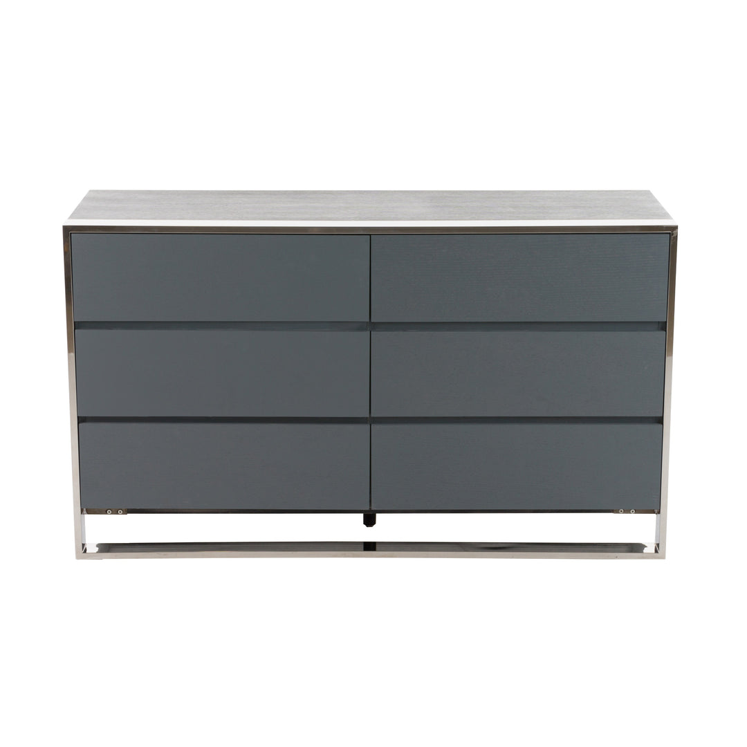 Jolene  Modern Grey Dresser