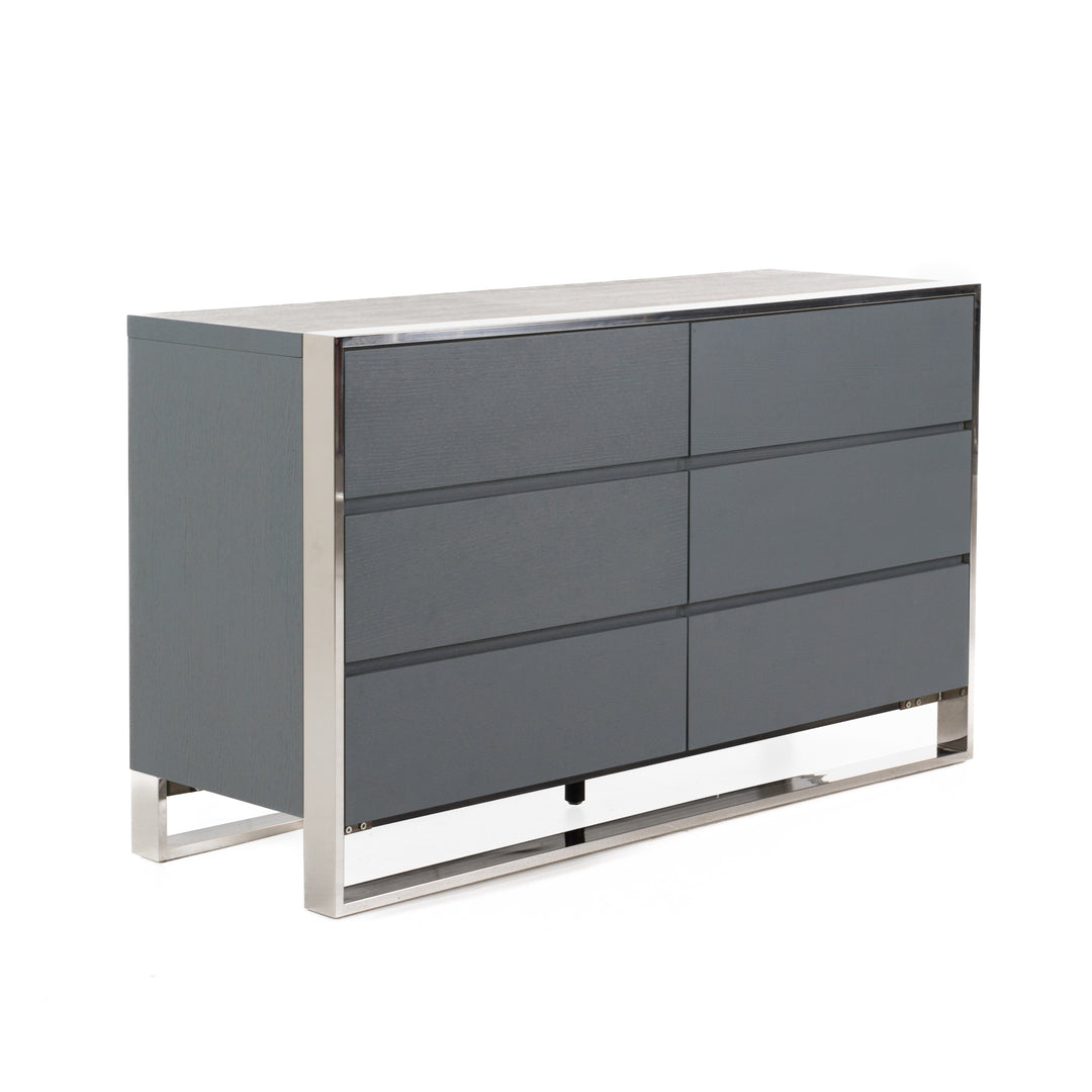 Jolene  Modern Grey Dresser