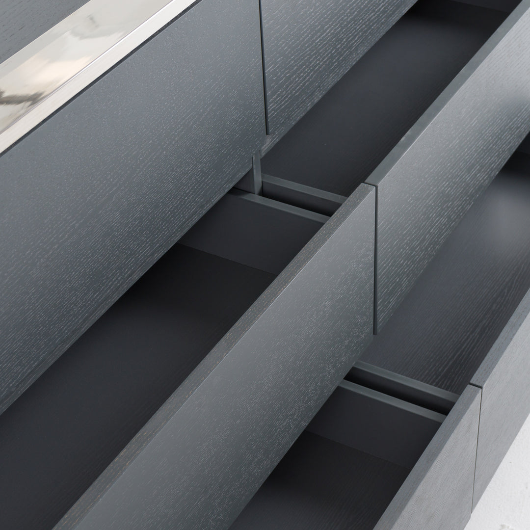 Jolene  Modern Grey Dresser