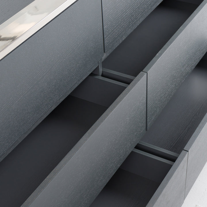Jolene  Modern Grey Dresser