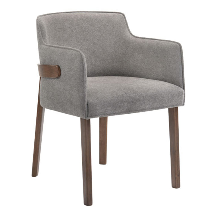 Jordan Modern Walnut &amp; Grey Dining Set