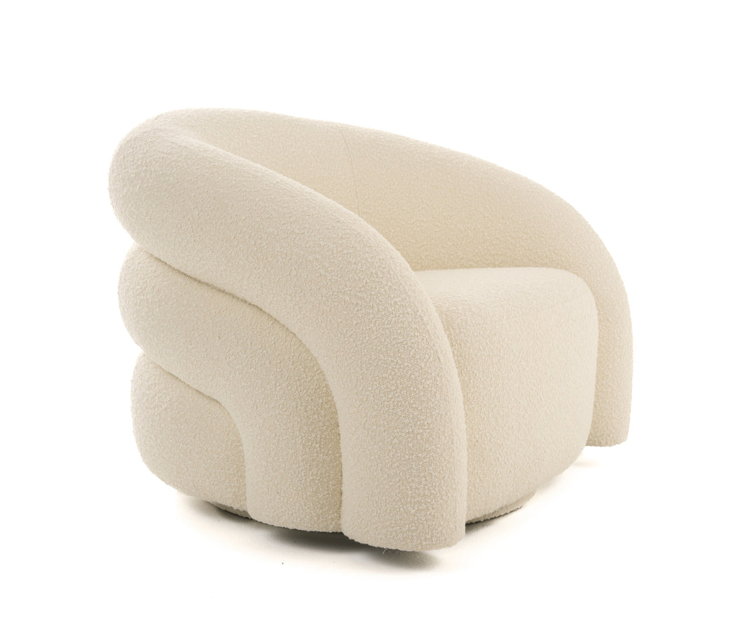 Joshua Modern Fabric Accent Chair