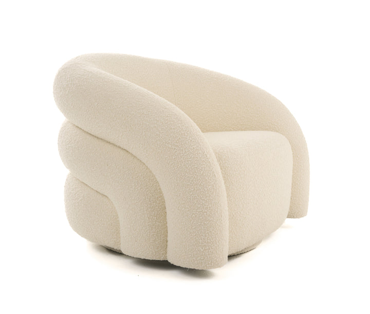 Joshua Modern Fabric Accent Chair