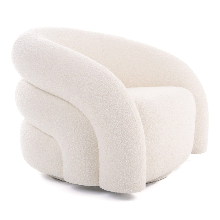Joshua Modern Fabric Accent Chair