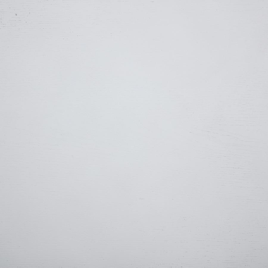 Judd - Round Dining Wood Table With Shelf - Pearl White Dining Table modern furniture Contempo Furniture