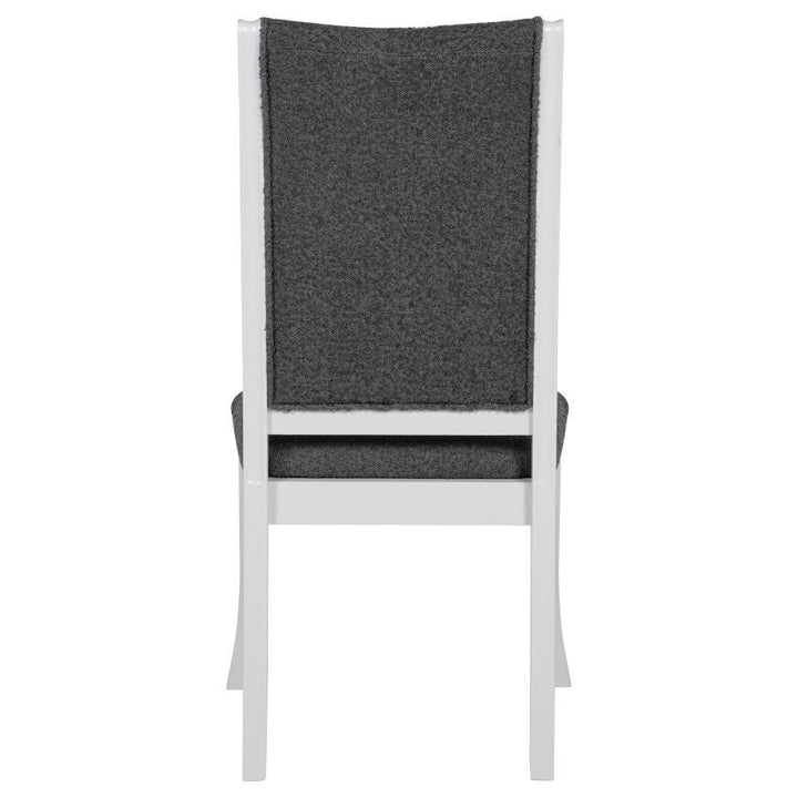 Judd - Upholstered Dining Side Chair (Set of 2) - Pearl White Chair Set modern furniture Contempo Furniture