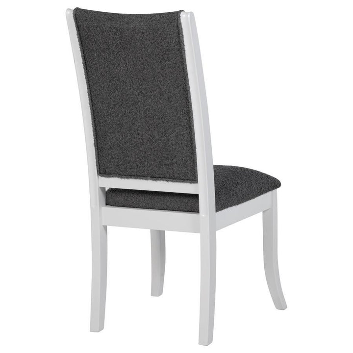 Judd - Upholstered Dining Side Chair (Set of 2) - Pearl White Chair Set modern furniture Contempo Furniture