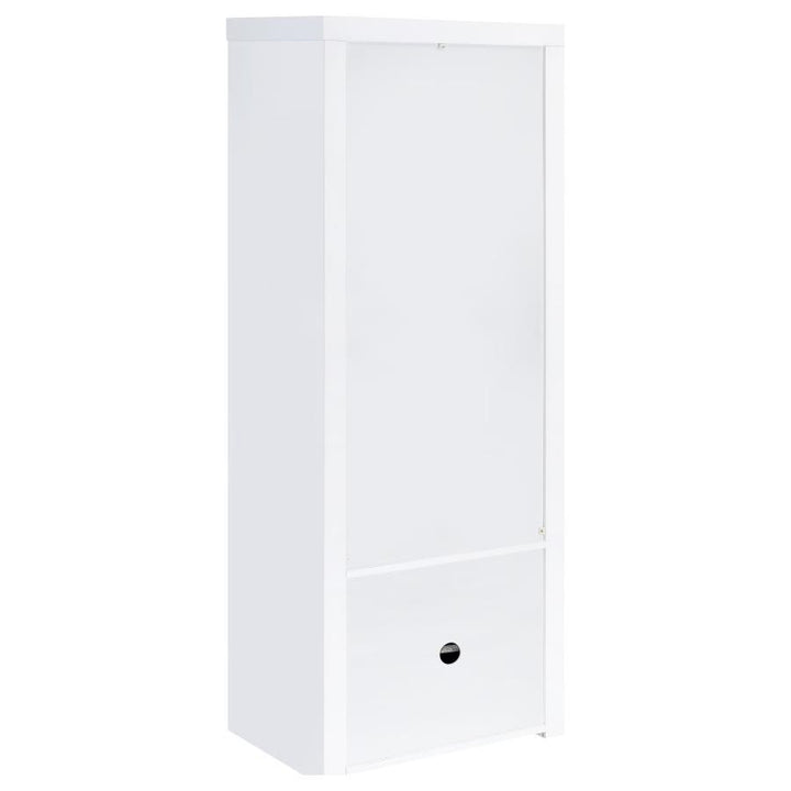 Jude - 3 Piece TV Entertainment Center - White High Gloss Entertainment Centers modern furniture Contempo Furniture