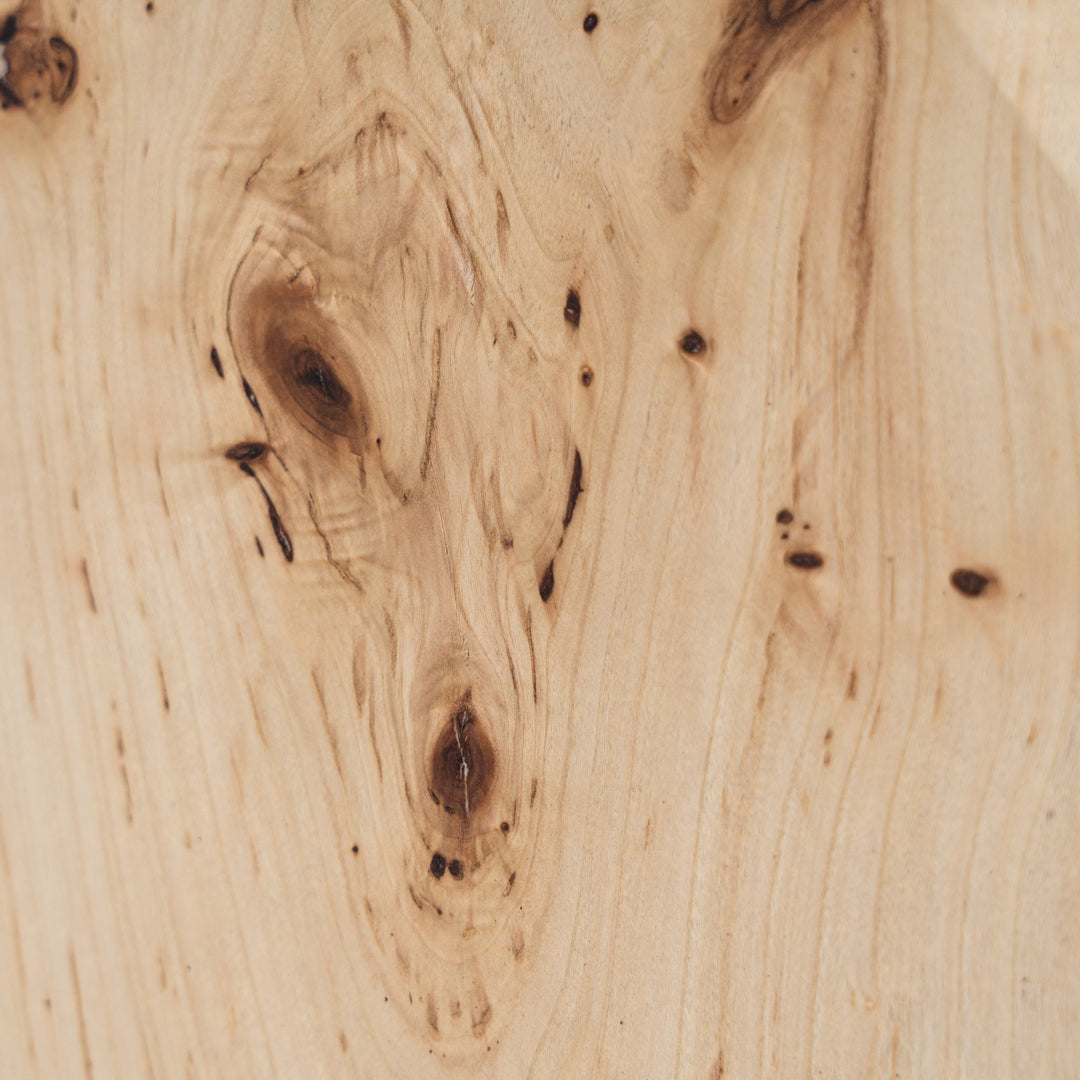 July - Modern Mapa Burl Round End Table