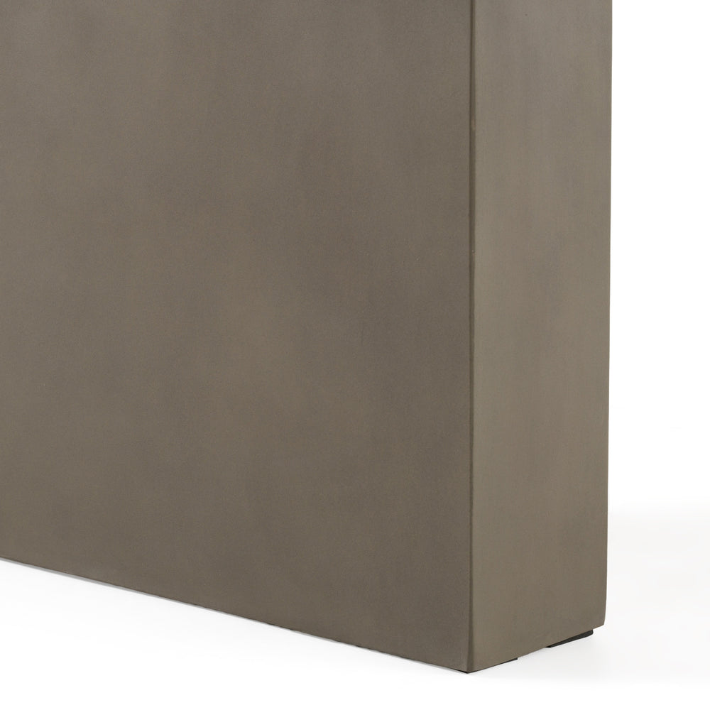 June - Modern Dark Grey & Walnut Dining Table - View 8