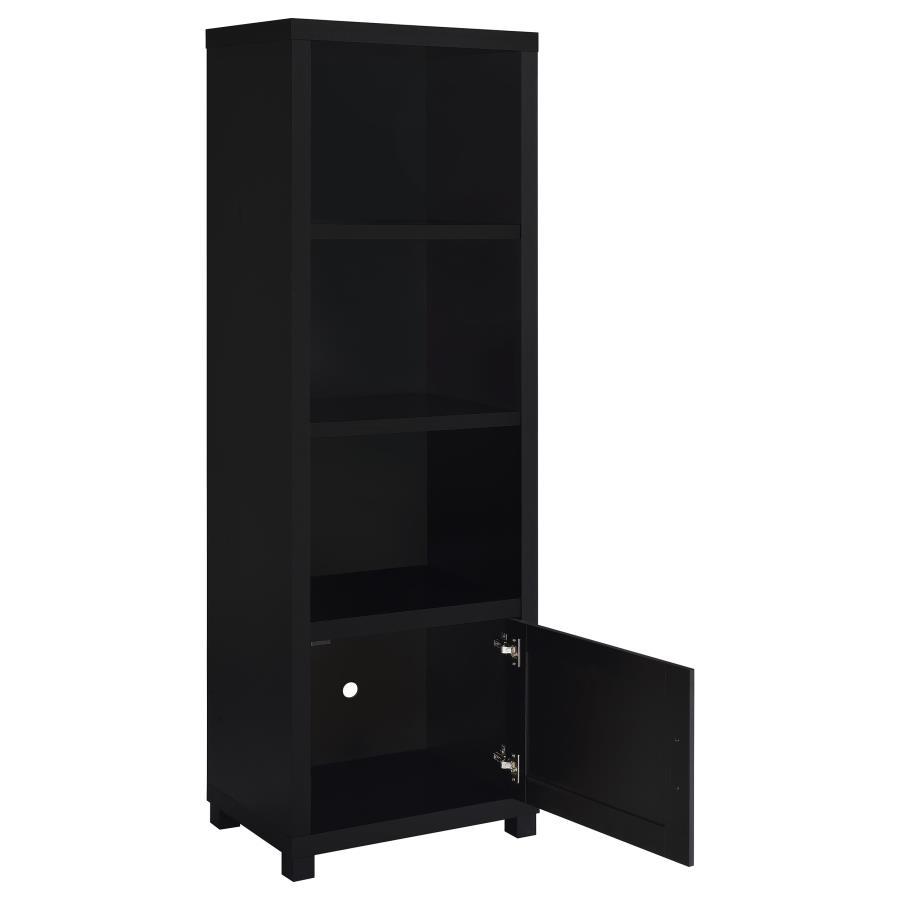 Jupiter - 3 Piece Entertainment Center TV Stand - Black Entertainment Centers modern furniture Contempo Furniture
