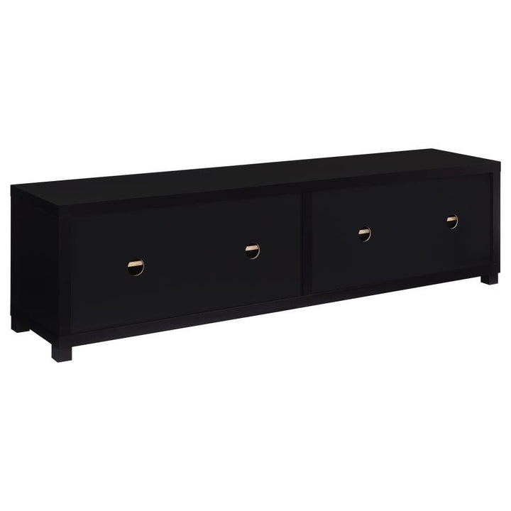 Jupiter - 3 Piece Entertainment Center TV Stand - Black Entertainment Centers modern furniture Contempo Furniture