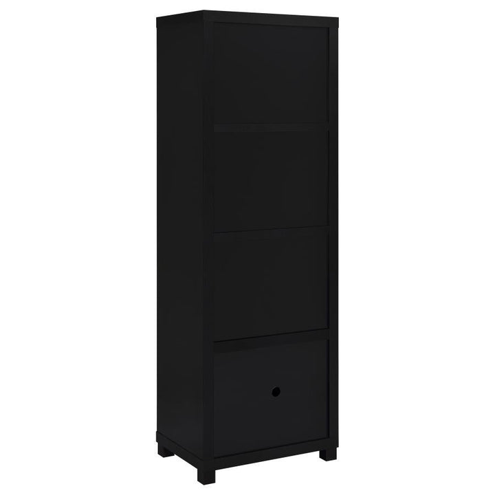 Jupiter - 3 Piece Entertainment Center TV Stand - Black Entertainment Centers modern furniture Contempo Furniture