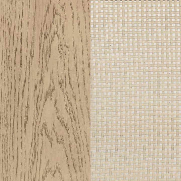 Kailani - 9 - Drawer Dresser And Mirror - Beige Oak Dresser &amp; Mirror modern furniture Contempo Furniture