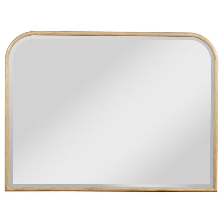 Kailani - Dresser Mirror - Beige Oak Mirror modern furniture Contempo Furniture