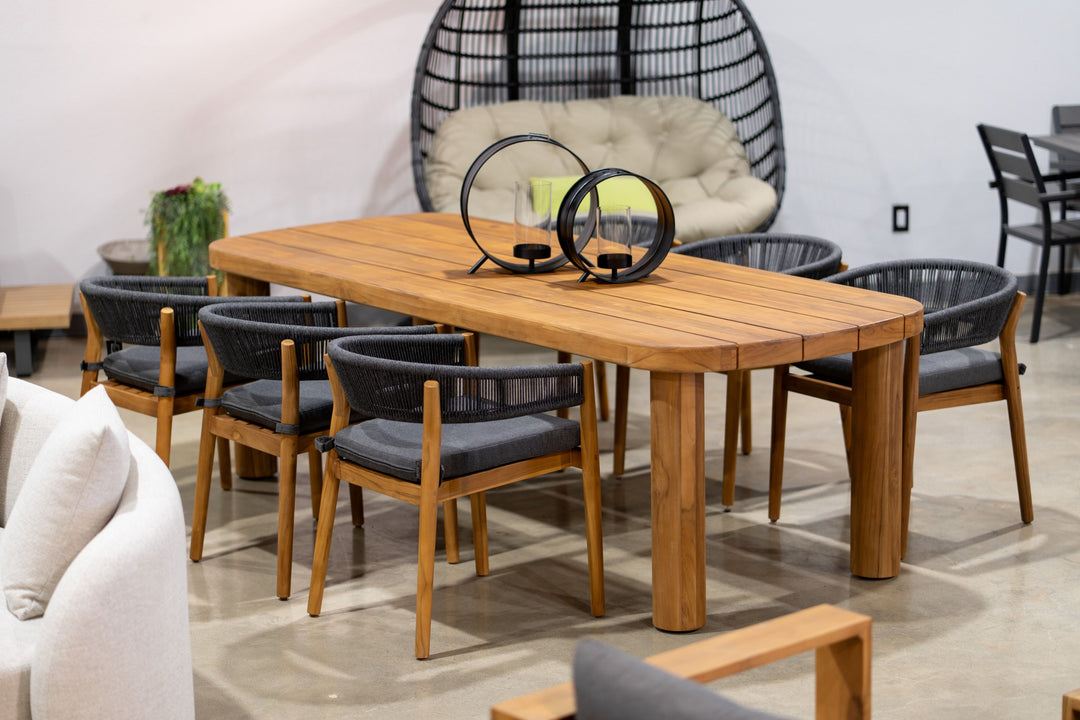 Kamari - Outdoor Natural Teak Dining Table