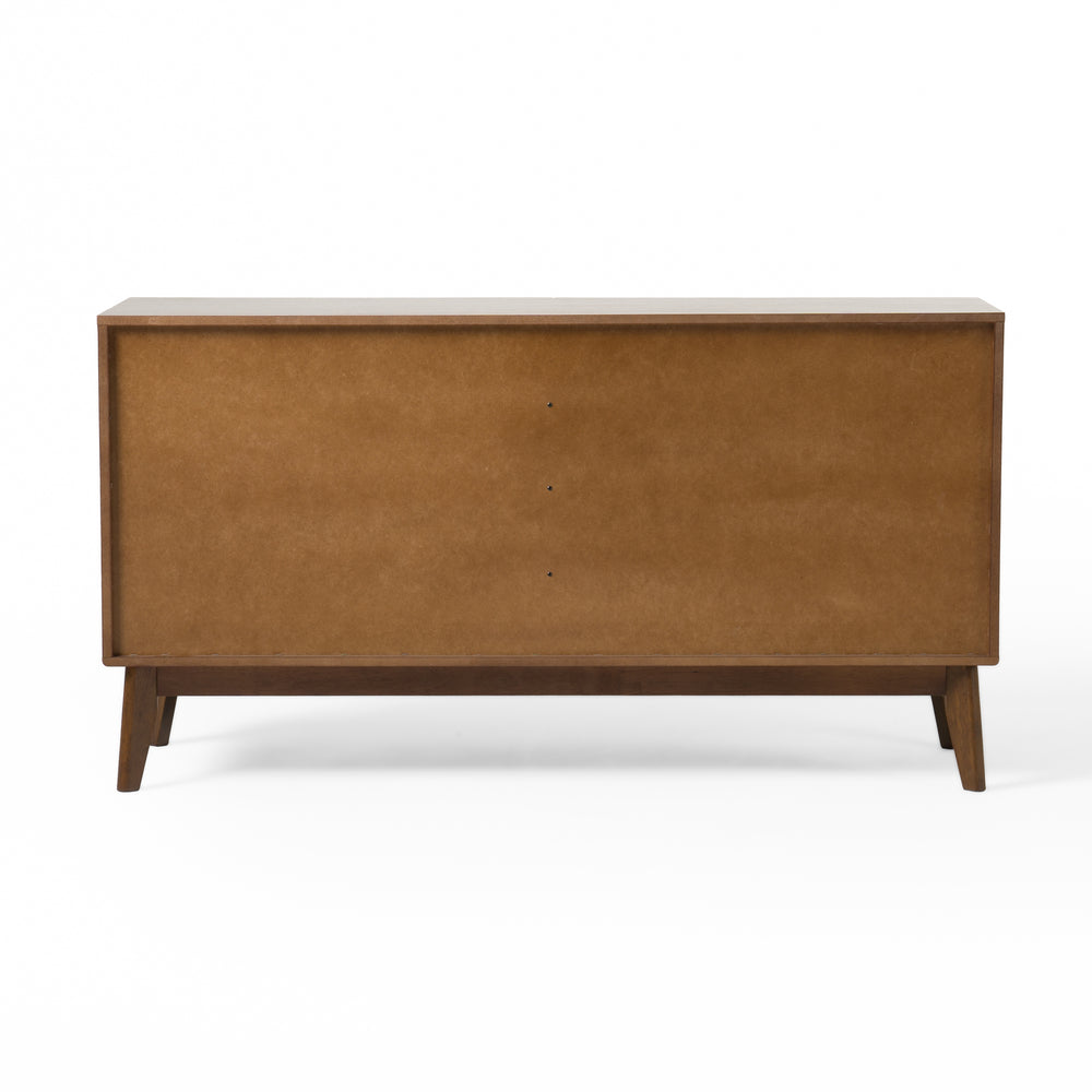 Kamela- Modern Walnut Dresser - View 6