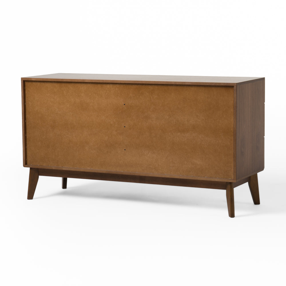 Kamela- Modern Walnut Dresser - View 7