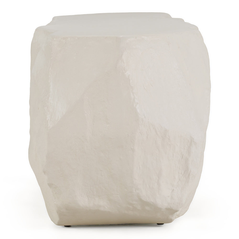 Kamet - Modern Cream Concrete Bench
