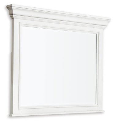Kanwyn Bedroom Mirror - White Mirror modern furniture Contempo Furniture