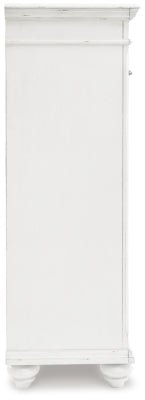 Kanwyn Chest of Drawers - White Accent Chest modern furniture Contempo Furniture