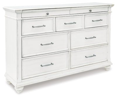 Kanwyn Dresser - White Dresser modern furniture Contempo Furniture