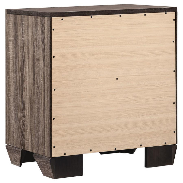 Kauffman - 2 - Drawer Nightstand - Washed Taupe Accent Nightstand modern furniture Contempo Furniture