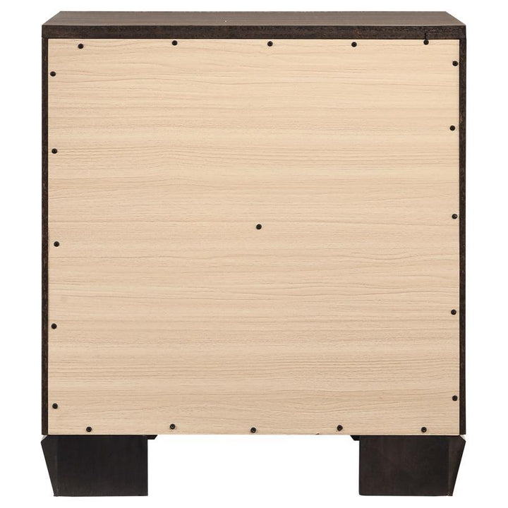 Kauffman - 2 - Drawer Nightstand - Washed Taupe Accent Nightstand modern furniture Contempo Furniture