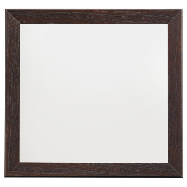 Kauffman - Dresser Mirror - Dark Cocoa Mirror modern furniture Contempo Furniture